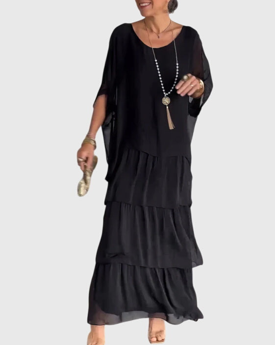 Susan™ | Rochie elegantă lungă și fluidă