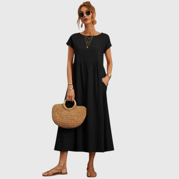 Fenella | Rochie midi confortabilă