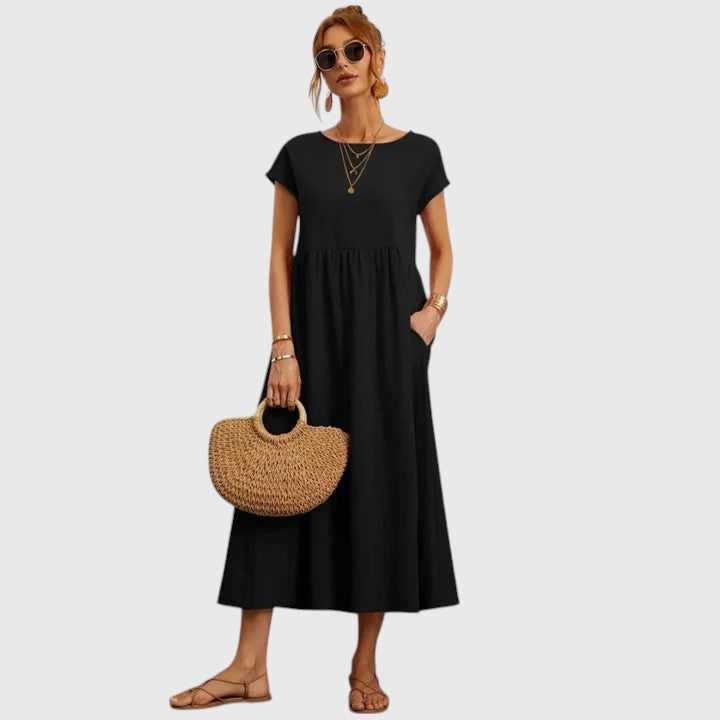 Fenella | Rochie midi confortabilă