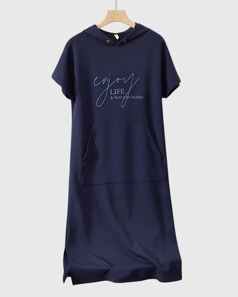 Marlowe™ | Rochie casual tip hanorac