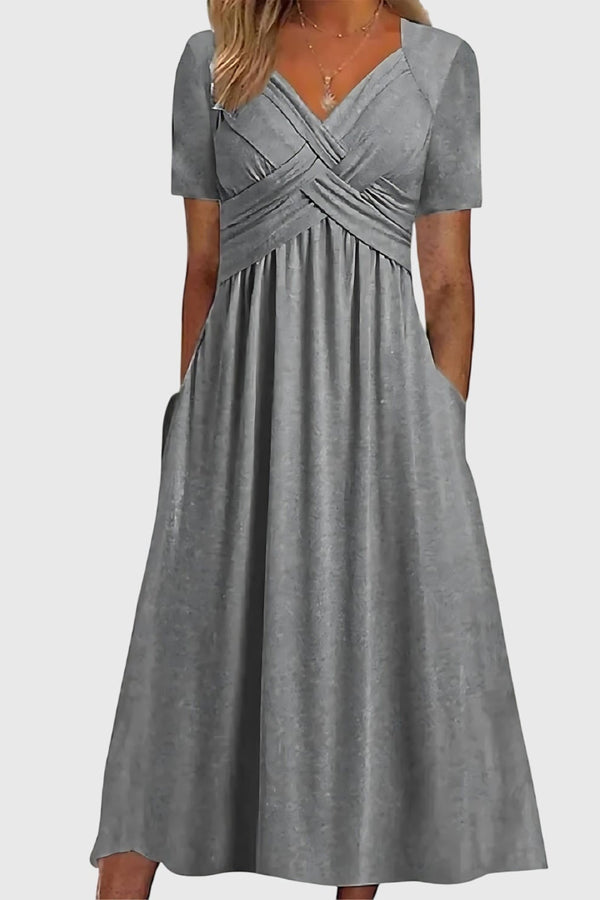 Viola™ | Rochie midi cu control pentru burtă