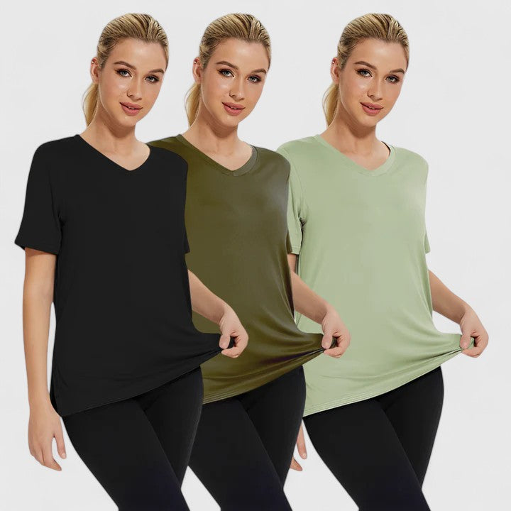 Samantha | Tricou confortabil (pachet de 3)