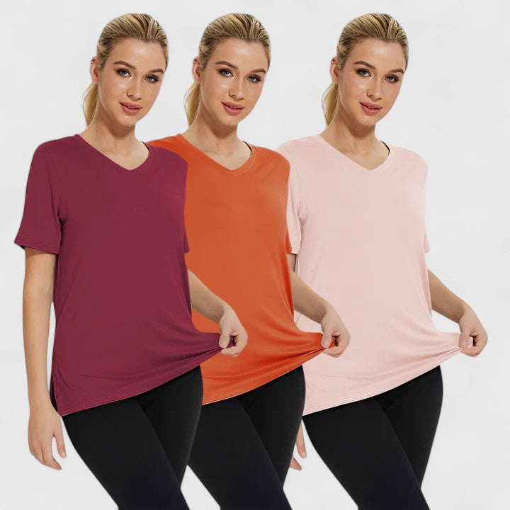 Samantha | Tricou confortabil (pachet de 3)