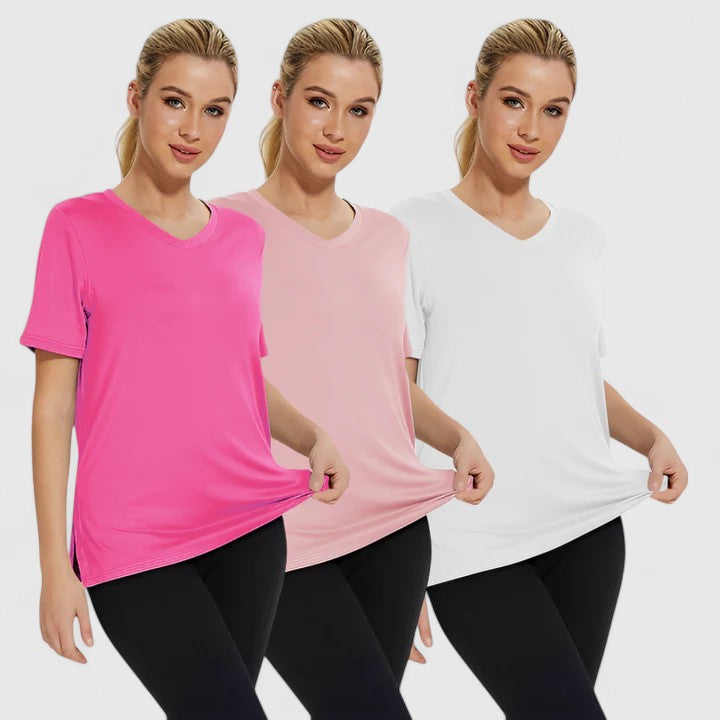 Samantha | Tricou confortabil (pachet de 3)