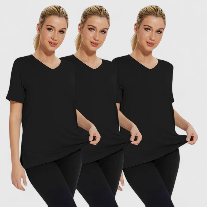 Samantha | Tricou confortabil (pachet de 3)