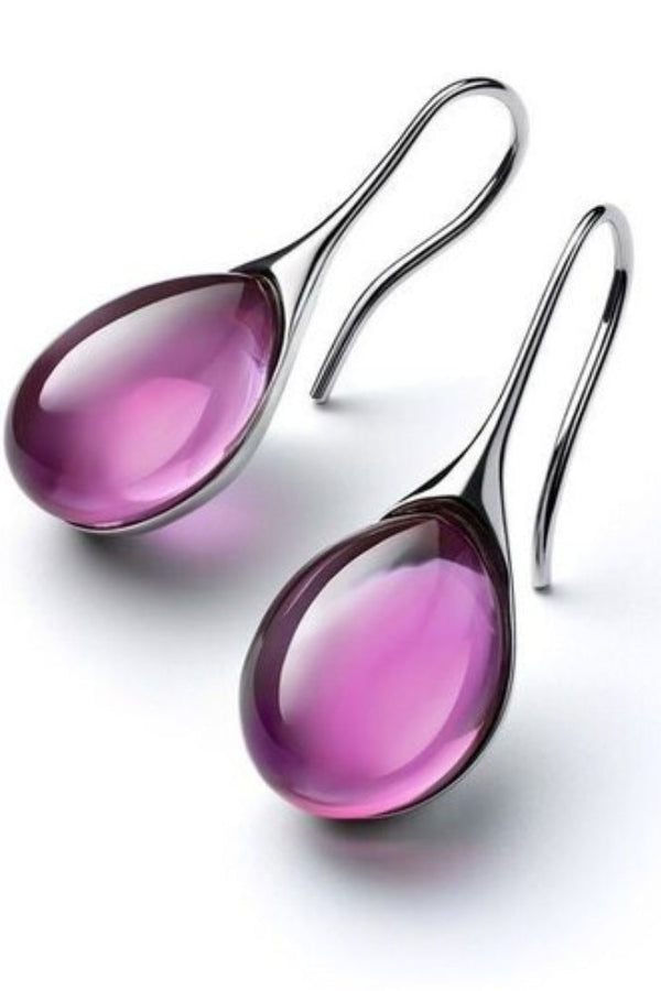 CERCEI STRĂLUCITORI CU PICĂTURĂ DE CRISTAL