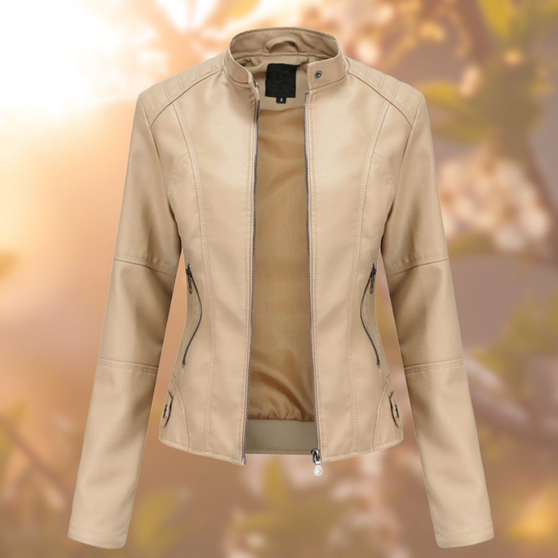 Giorgina™ - Jachetă de piele elegantă pentru femei