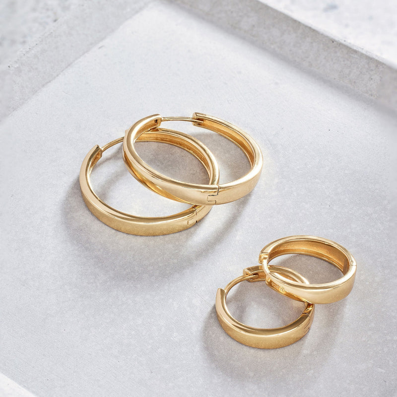 Cercei statement Gia | Aur