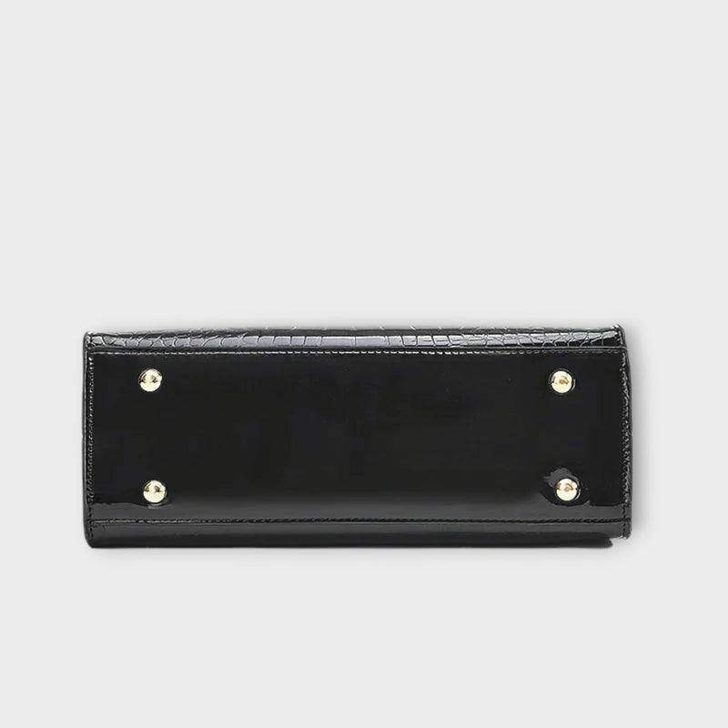 Geantă Croco Handmade Strălucitoare