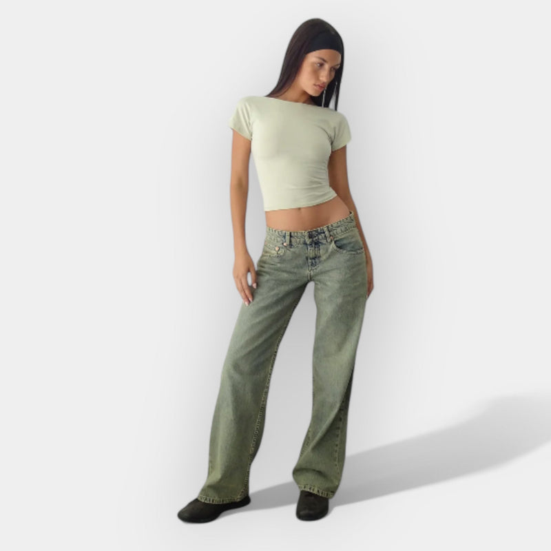 Blugi cu talie joasă