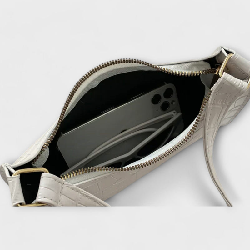 Olivia - Geantă din piele lucioasă