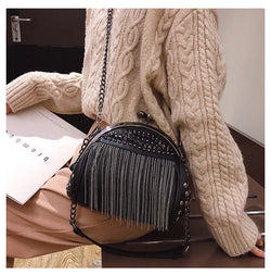 Geantă Lina™ cu închidere Kiss-Lock | Esențial Retro Chic