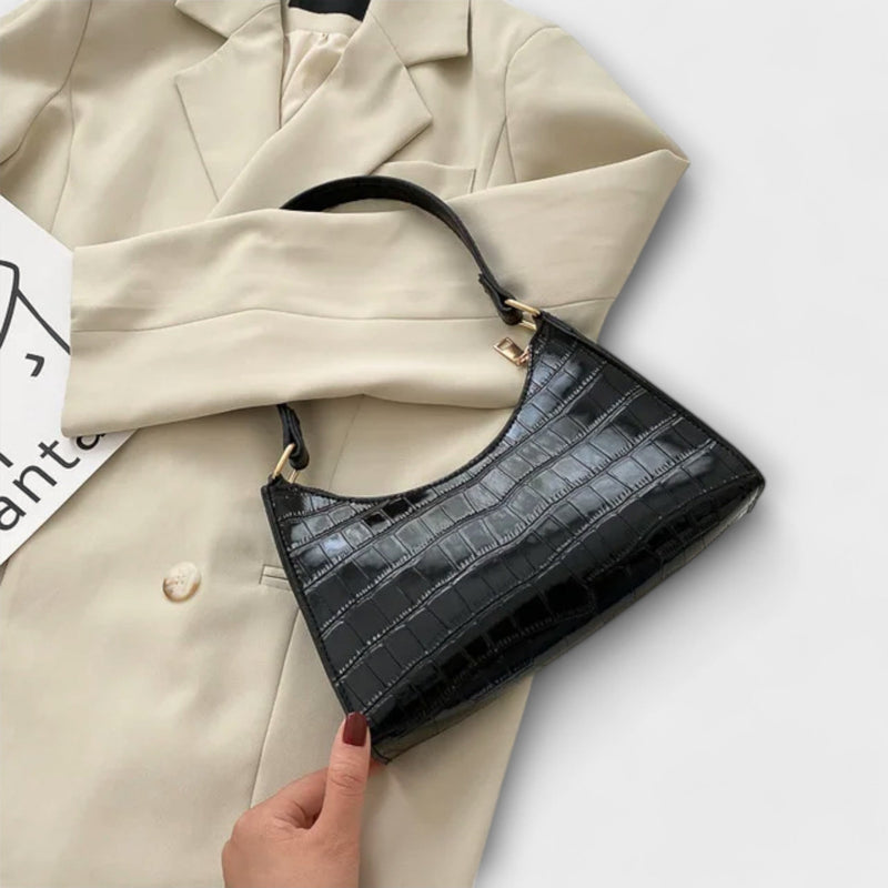 Olivia - Geantă din piele lucioasă