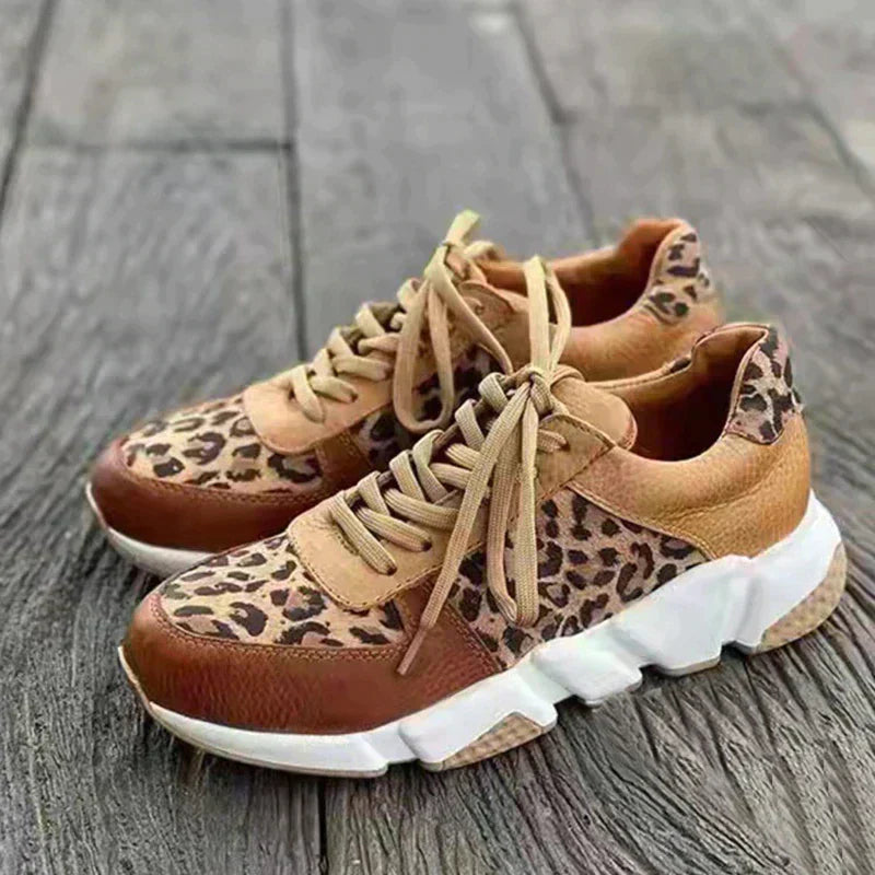 Crizzy | Adidași leopard confortabili