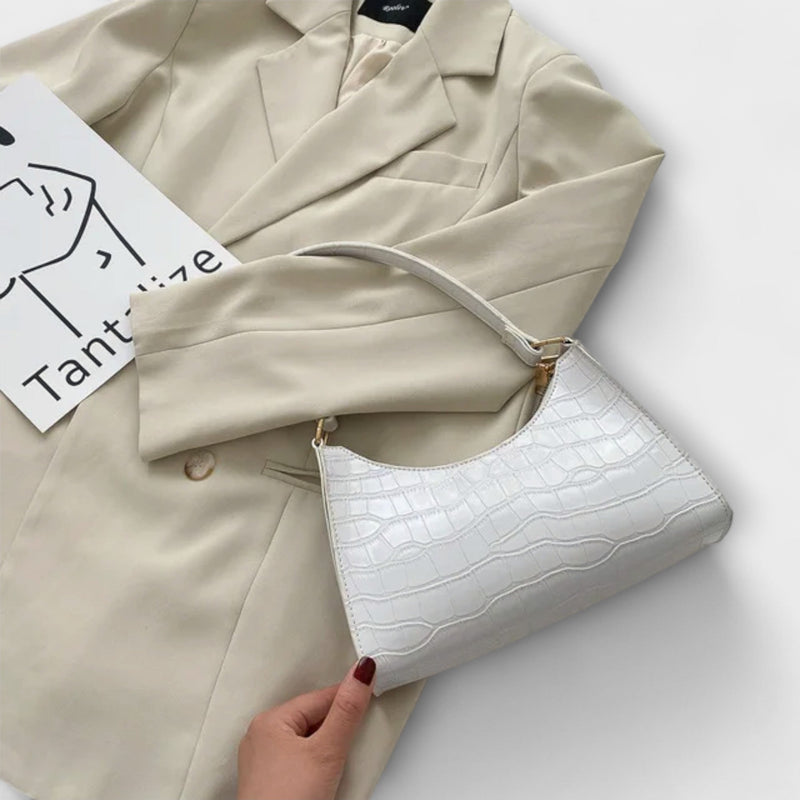 Olivia - Geantă din piele lucioasă