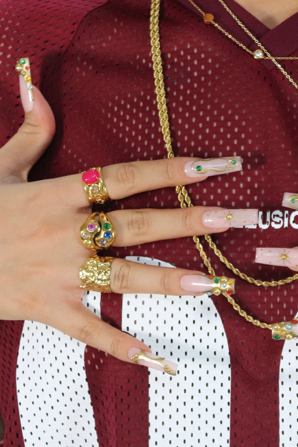 Inel cu piatră prețioasă Colour Splash