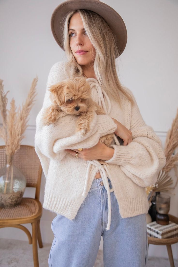 Adelie | Cardigan tricotat