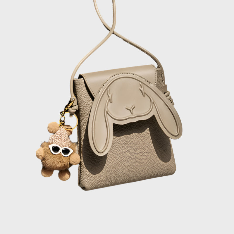 Geantă mini de piele crossbody