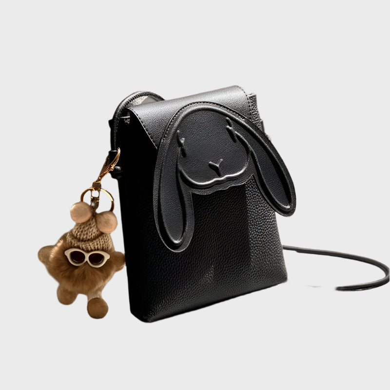 Geantă mini de piele crossbody