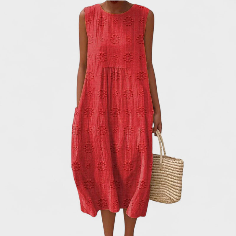 Johanna | Rochie midi casual și confortabilă