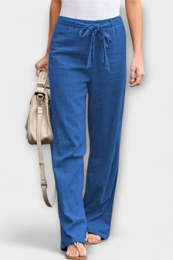 Pantaloni ușori din in