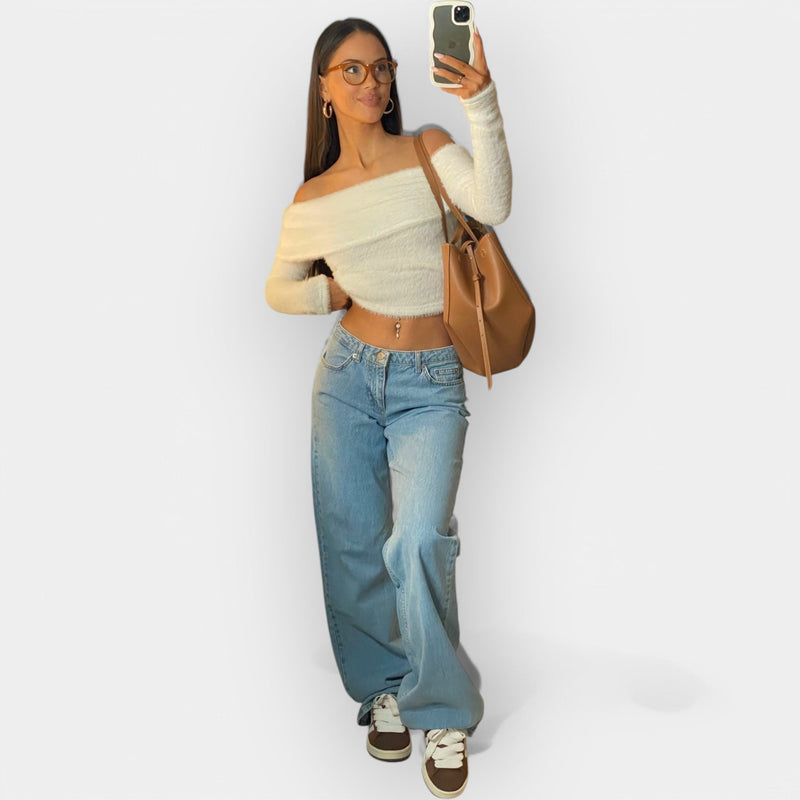 Blugi cu talie joasă