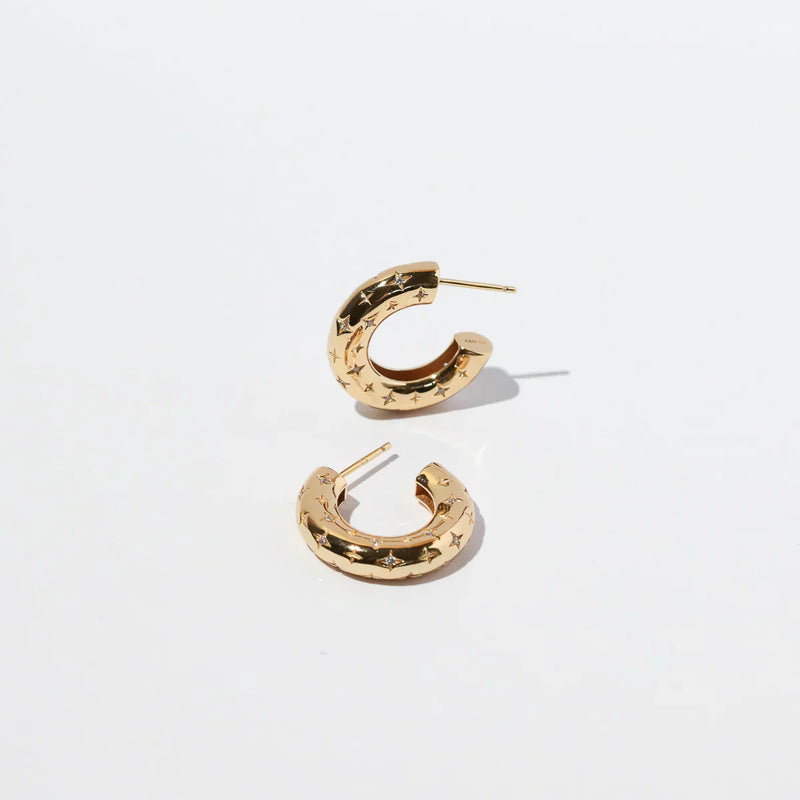 Cercei Cosmic Hoop | Aur
