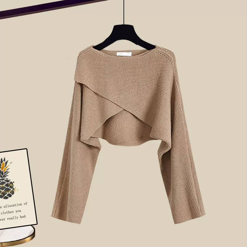 Elle™ | Set comod din trei piese cu mâneci lungi