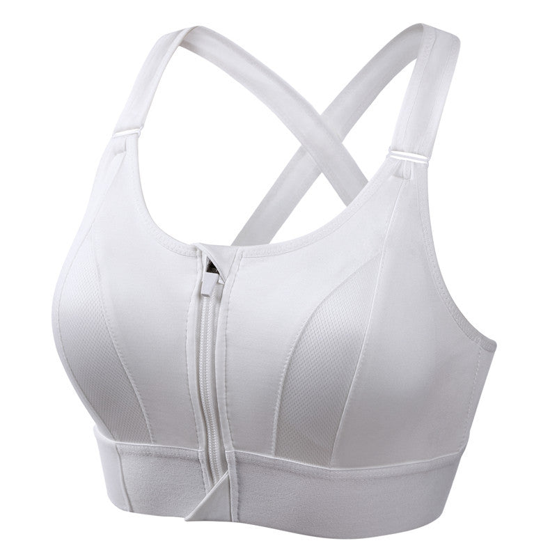 Laryssa | Sutien sport Zip Fit anti-transpirație
