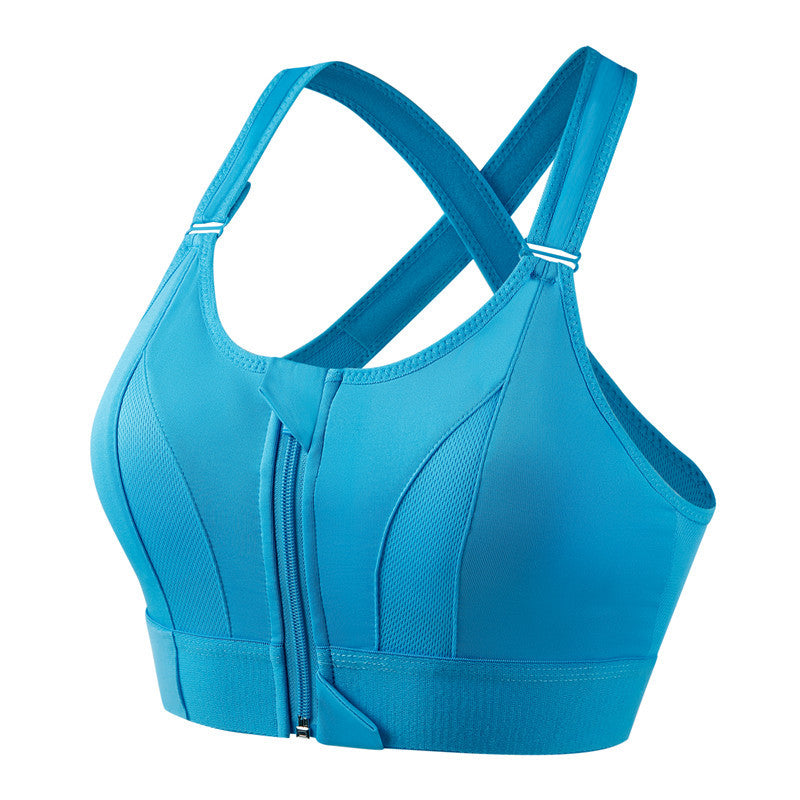 Laryssa | Sutien sport Zip Fit anti-transpirație