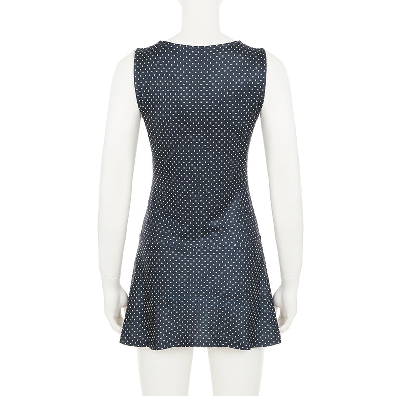 Rochie mini Koora cu buline