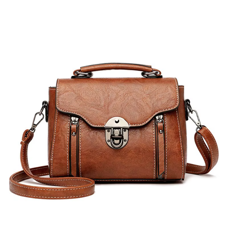 Zoe™ Eleganță Atemporală | Geantă Vintage cu Clapetă