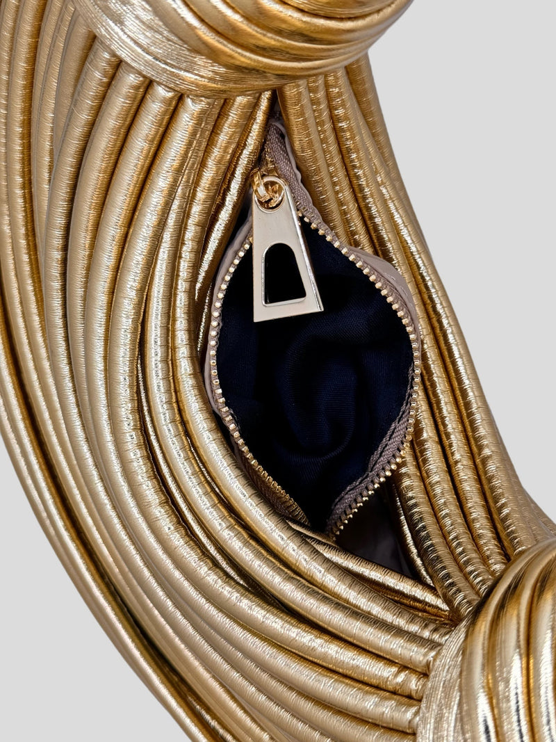 Ellie™ - Geantă Aurie Elegantă de Lux