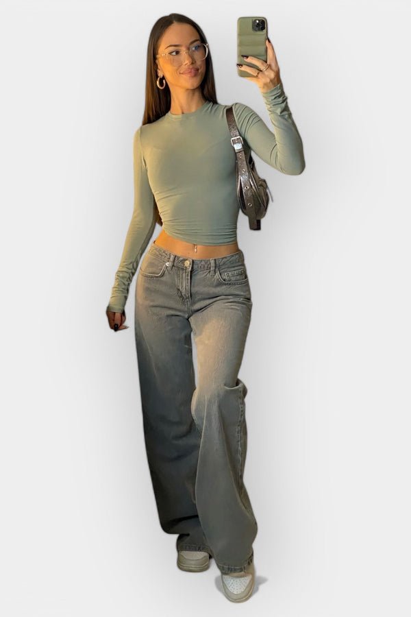 Blugi cu talie joasă