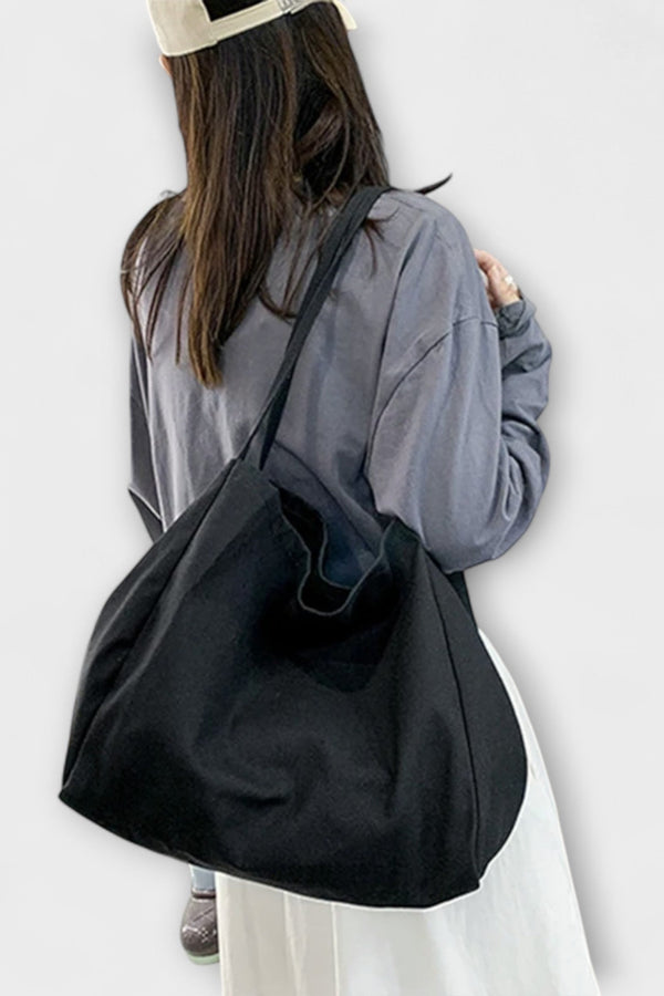 Olivia - Geantă de cumpărături mare din pânză de înaltă calitate