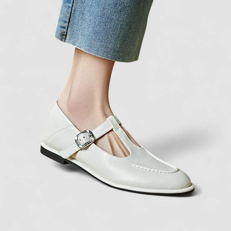Camila™ – Pantofi ortopedici Mary Jane cu toc jos