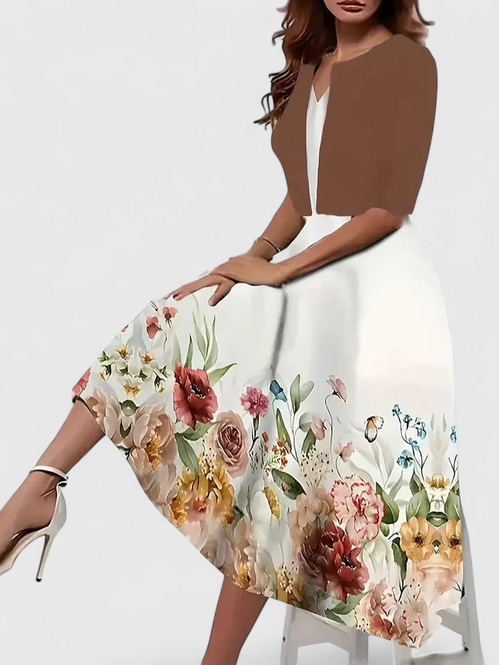 Chantal | Rochie midi elegantă
