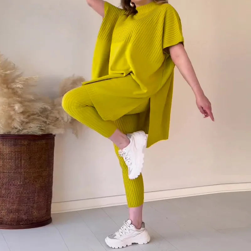 Ciara™ - Set două piese din tricot moale