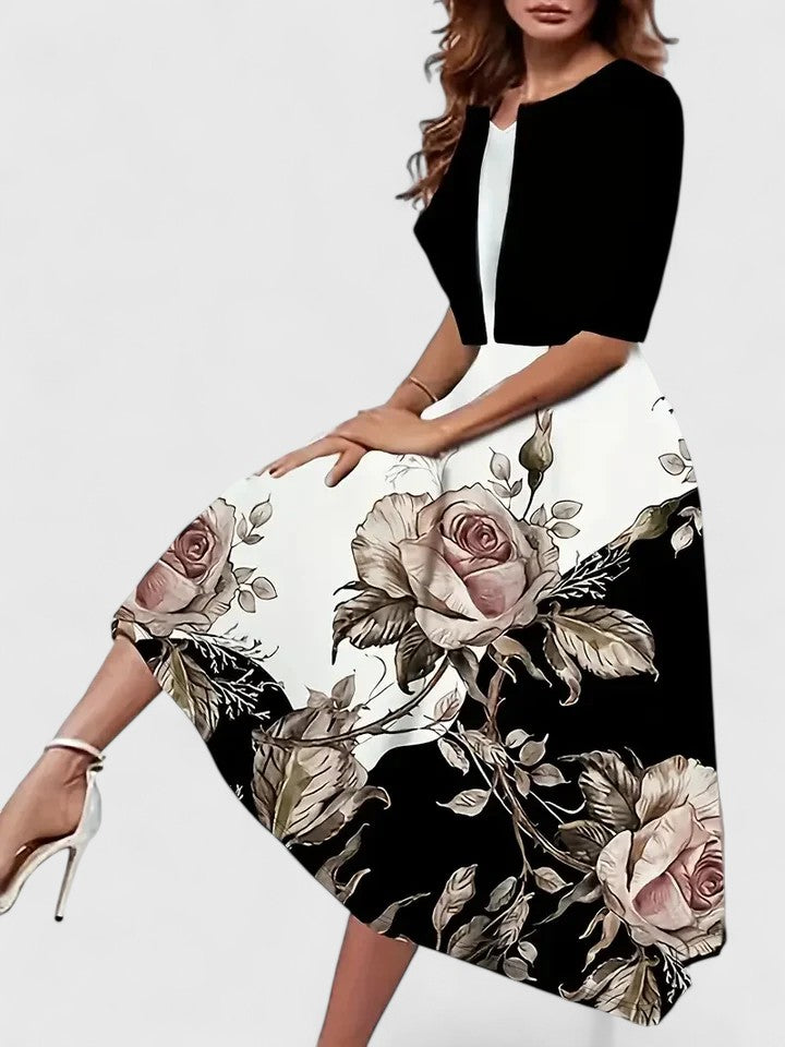 Chantal | Rochie midi elegantă