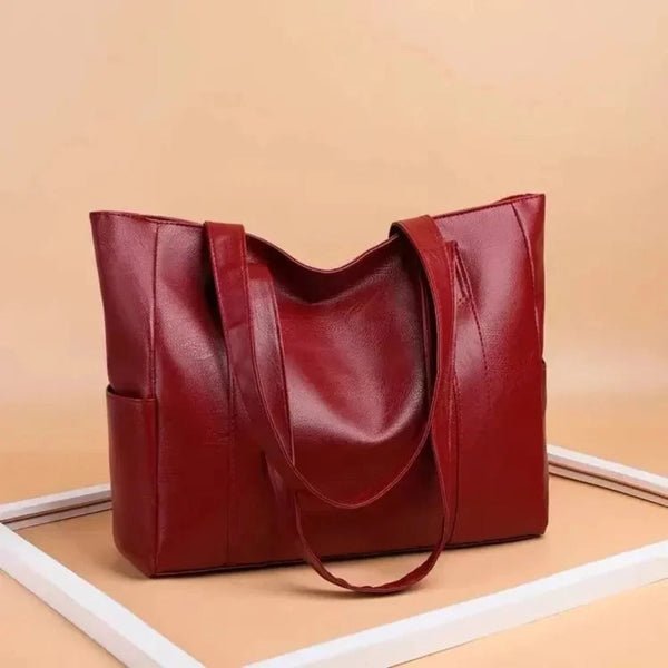 Abigail™ - Geantă de umăr moale de lux minimalistă
