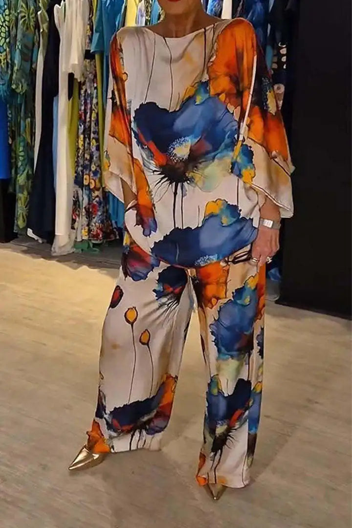 Mia | Set Luxe cu Pantaloni Largi