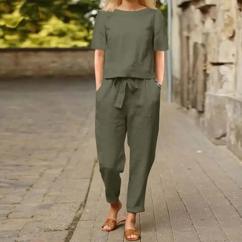 Lily | Set din două piese din in