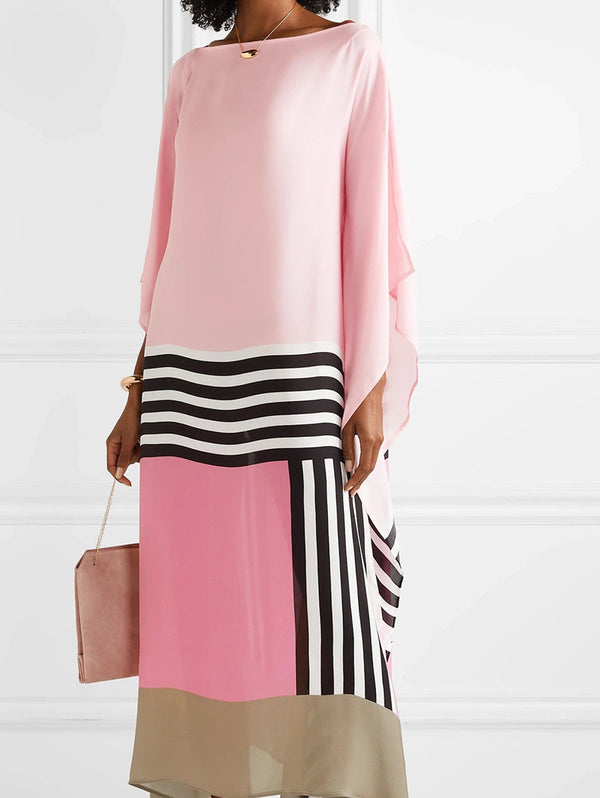 Rilinda | Kaftan elegant cu imprimeu geometric