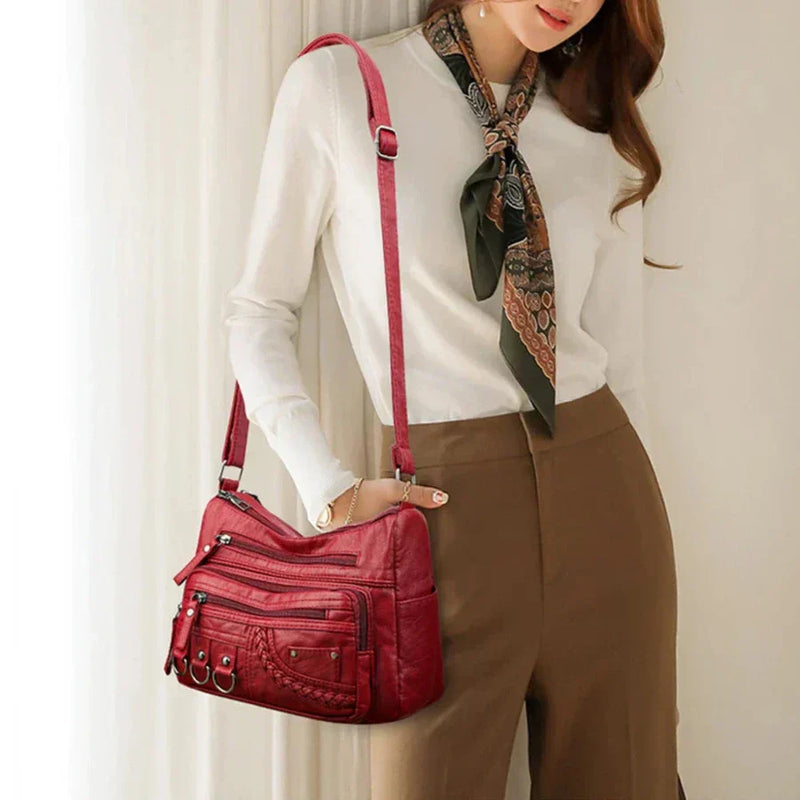 Olivia™ Farmec Vintage | Geantă moale cu fermoar