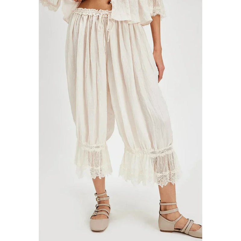 Pantaloni Boho din Dantelă