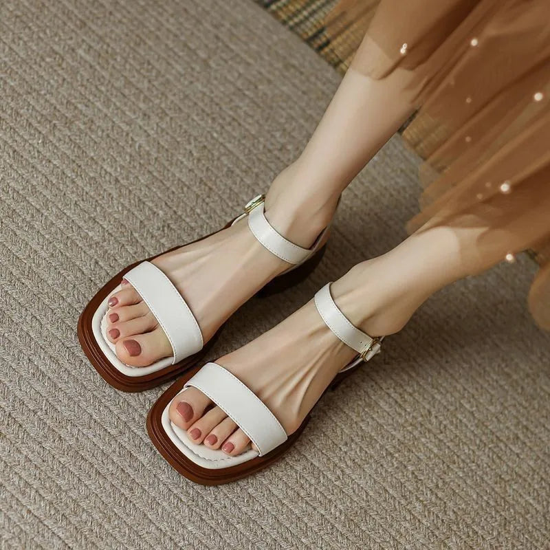 Angelica | Sandale elegante din piele