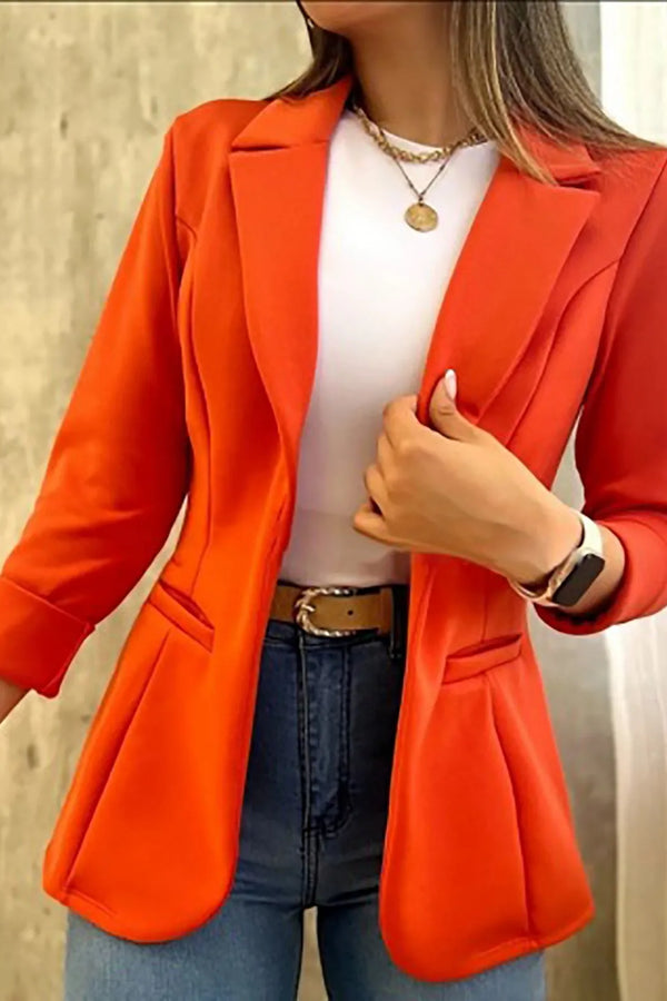 Aria™ - Sacou minimalist cu mâneci lungi