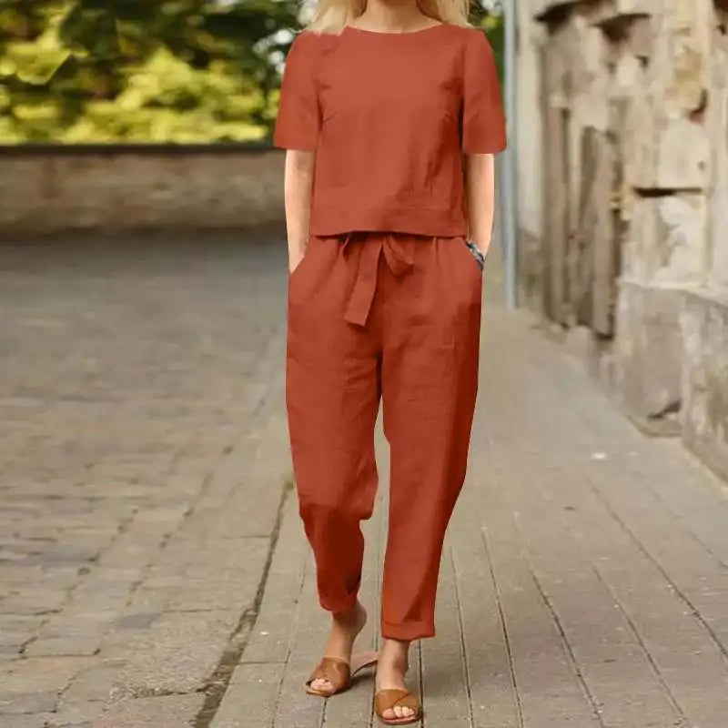 Lily | Set din două piese din in
