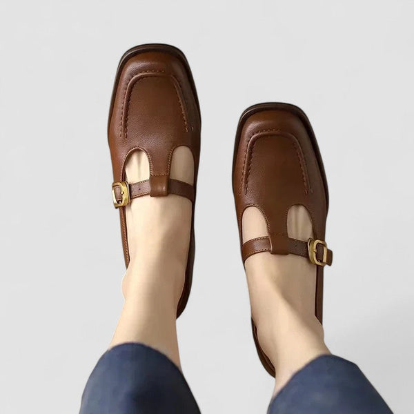 Elizabeth™ – Pantofi ortopedici Mary Jane cu bretea în T