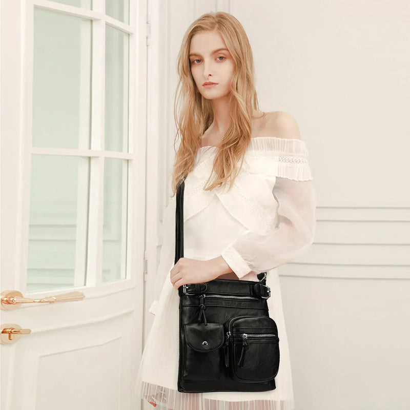 Ariana™ Geantă crossbody | Geantă șic cu buzunare multiple